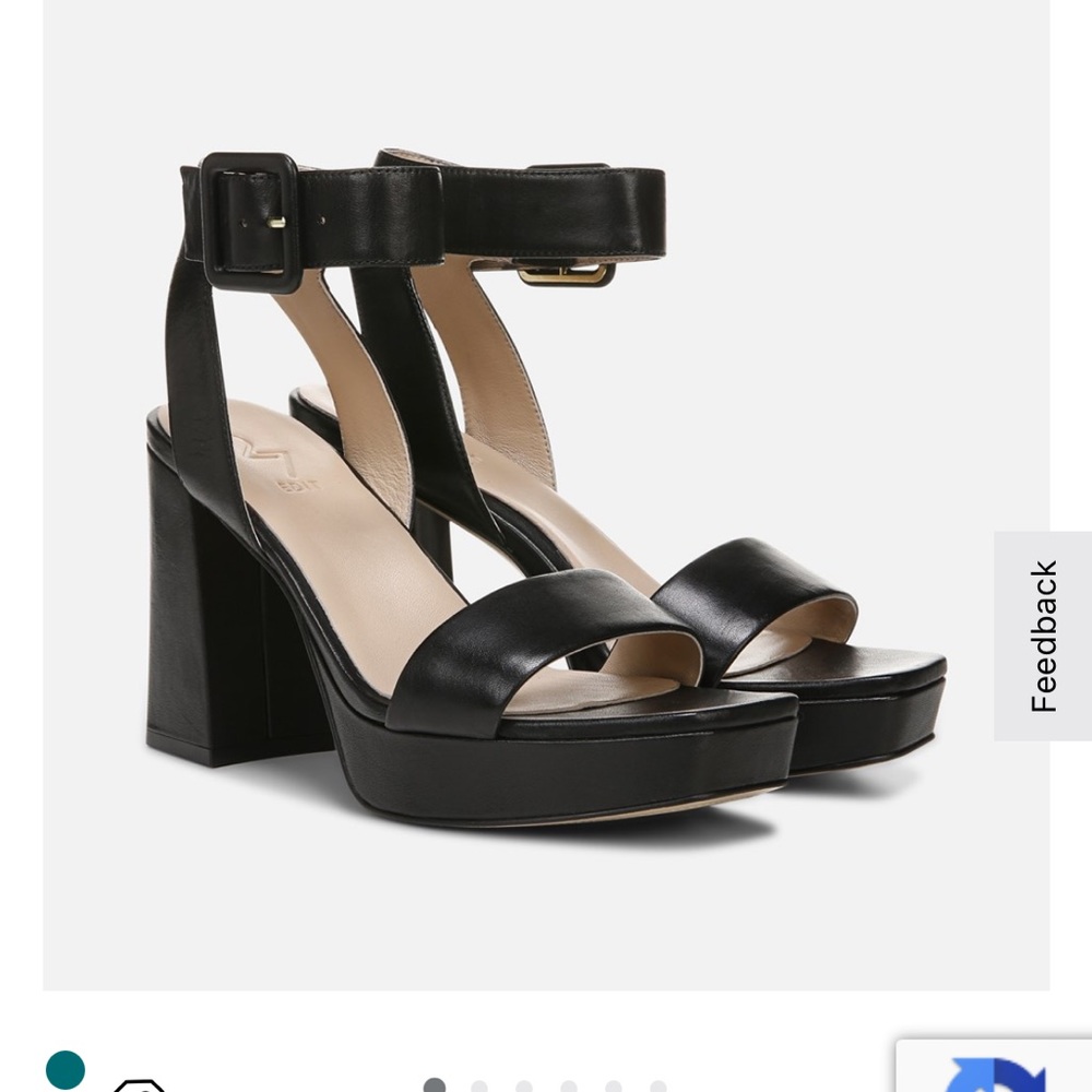 Naturalizer 27 Edit Jases Dress Sandal Black Size 8